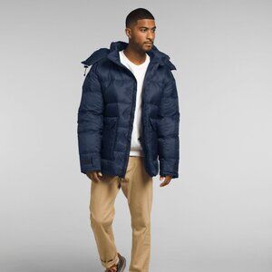 Men’s ’73 The North Face Parka (M73) Style NF0A831R Summit Navy/Gold